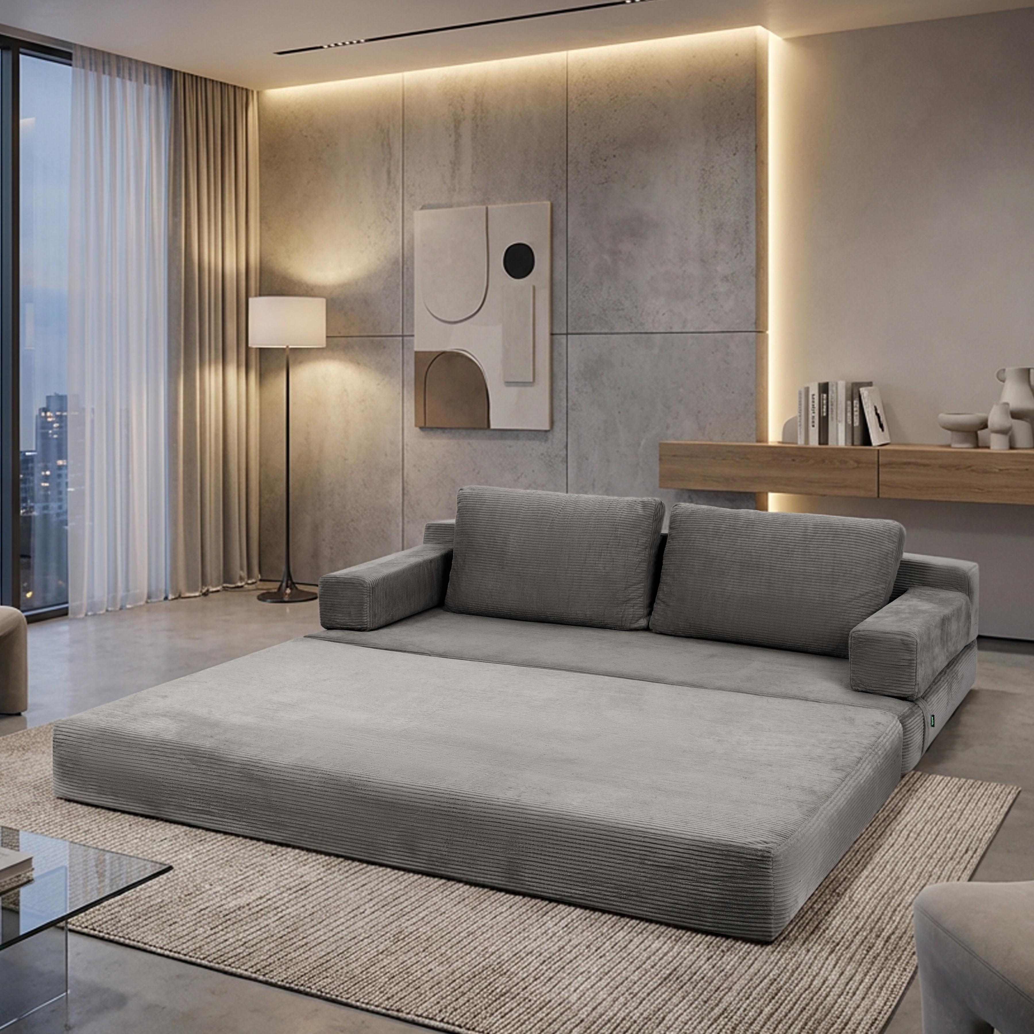 Fold 3-Seater Sofa