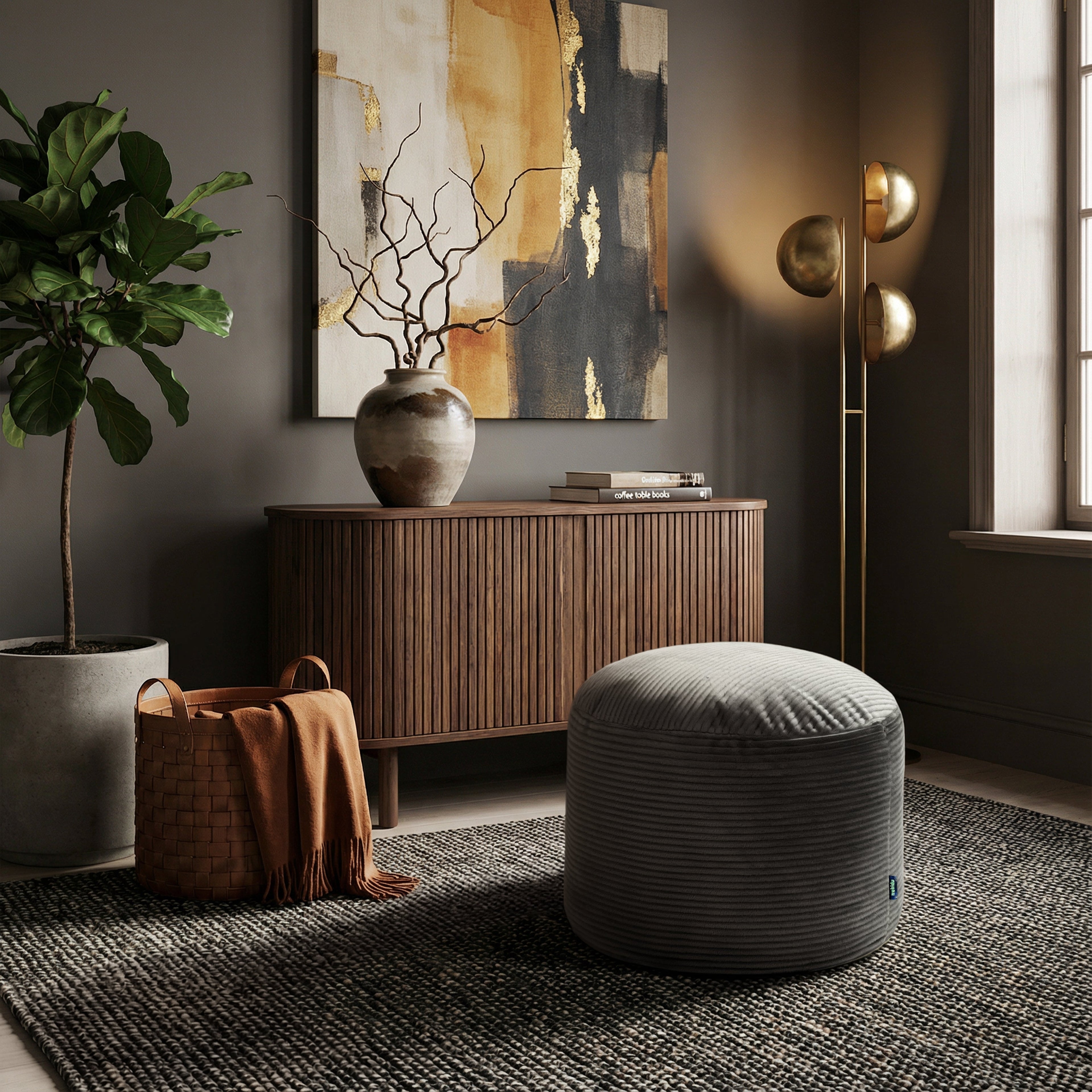Soft Dot Footstool