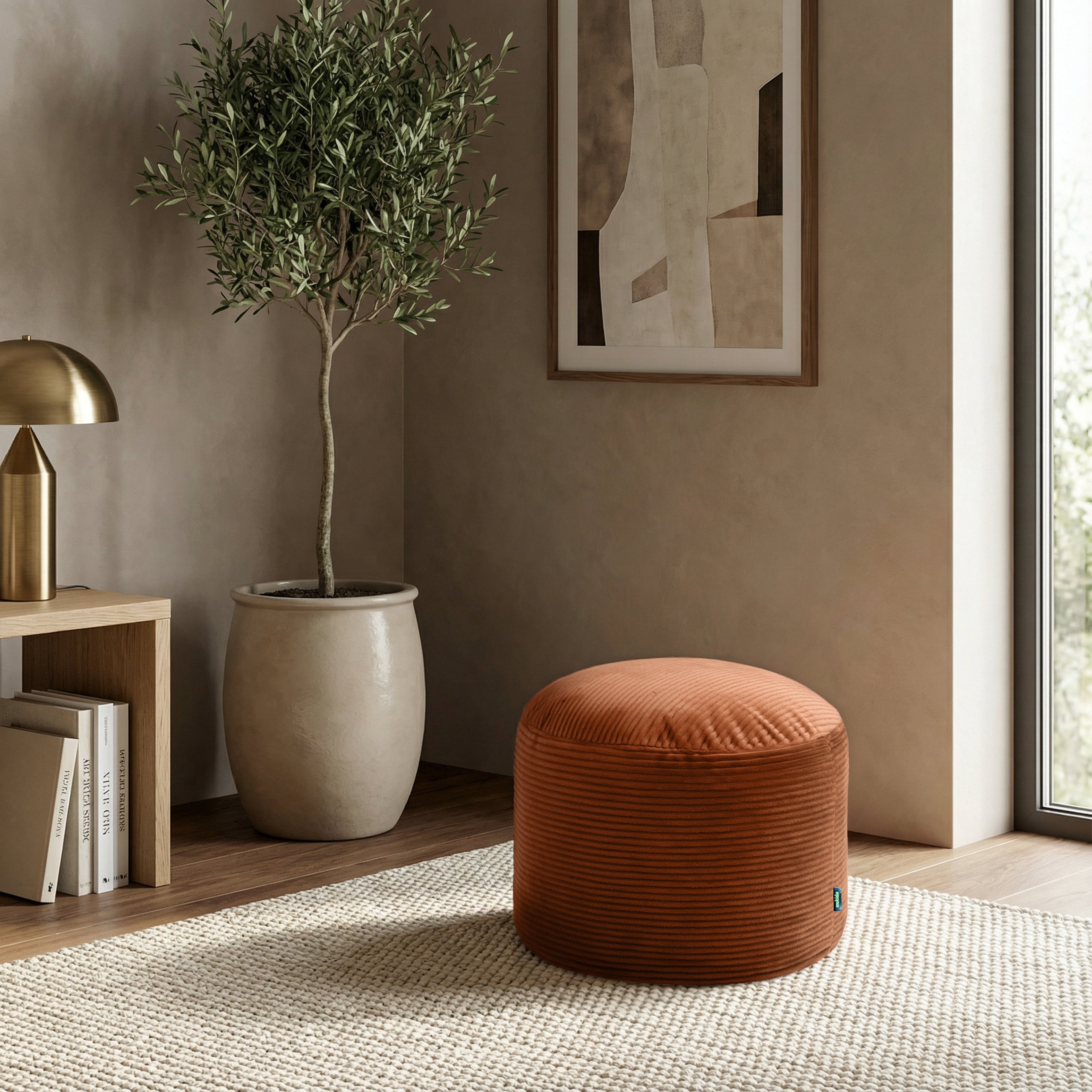 Soft Dot Footstool