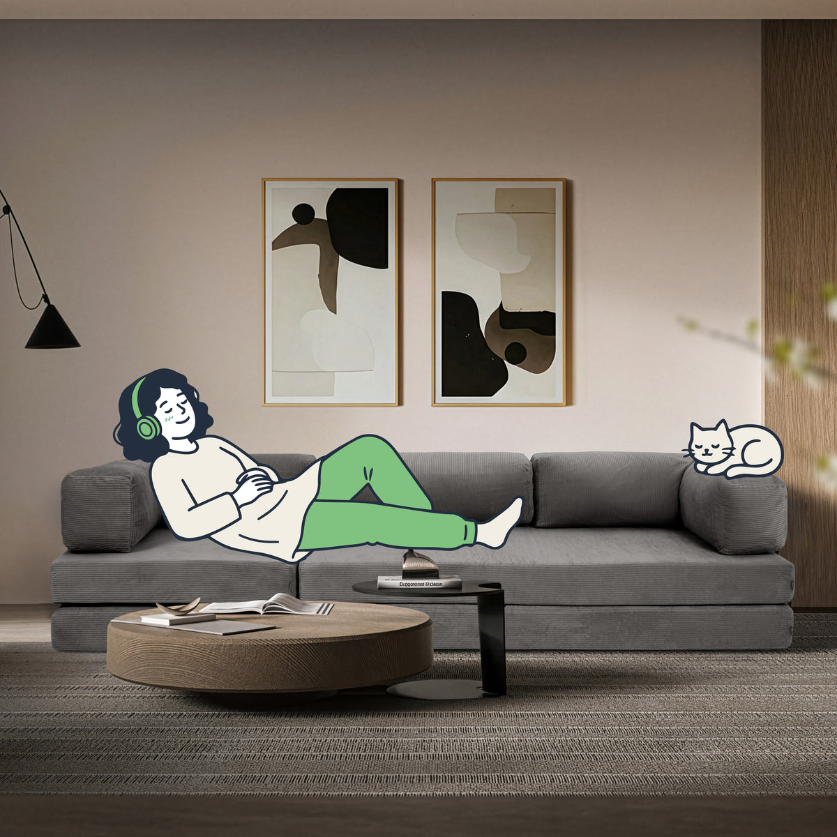 Shift 3+1 Sofa