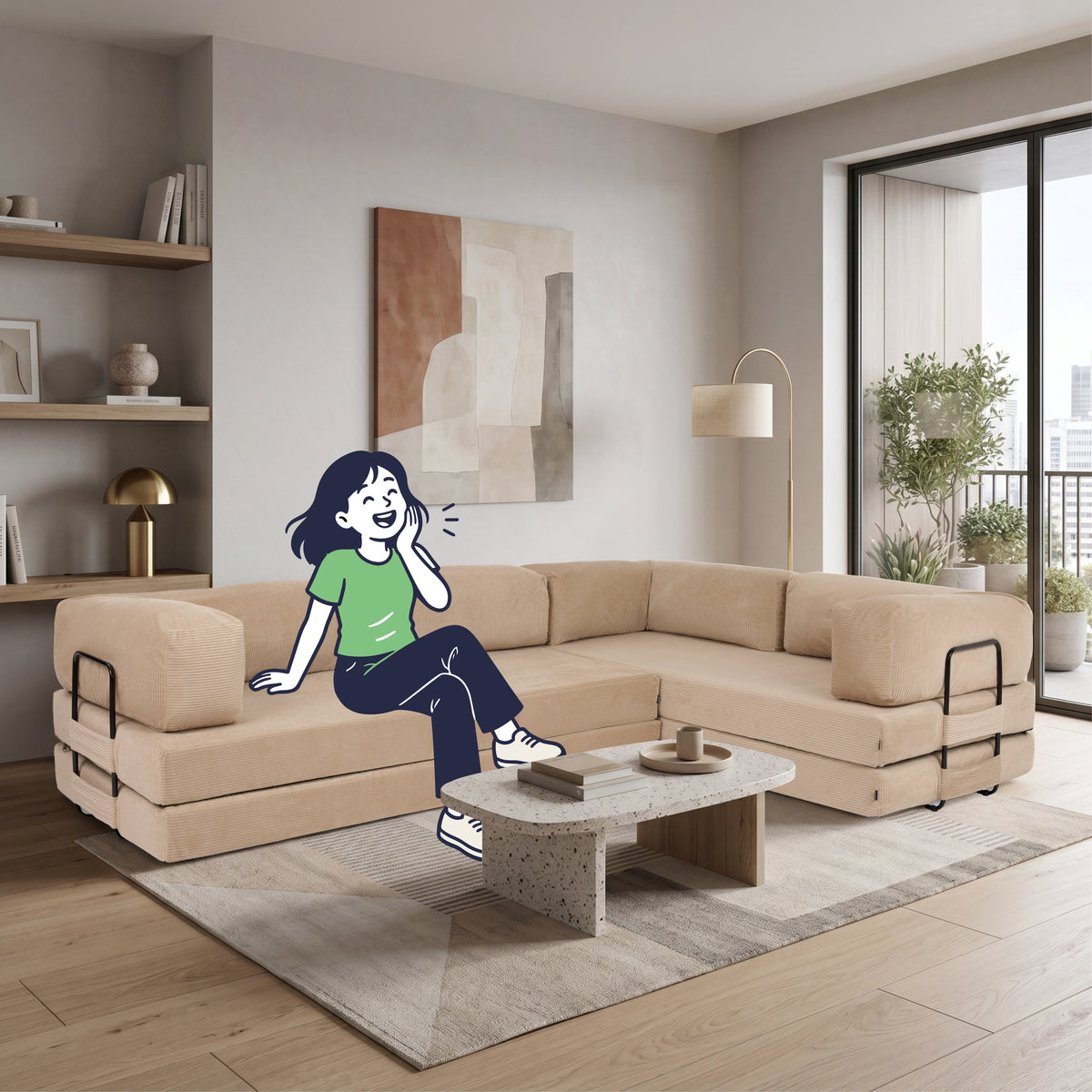 Shift 3+3 Sofa