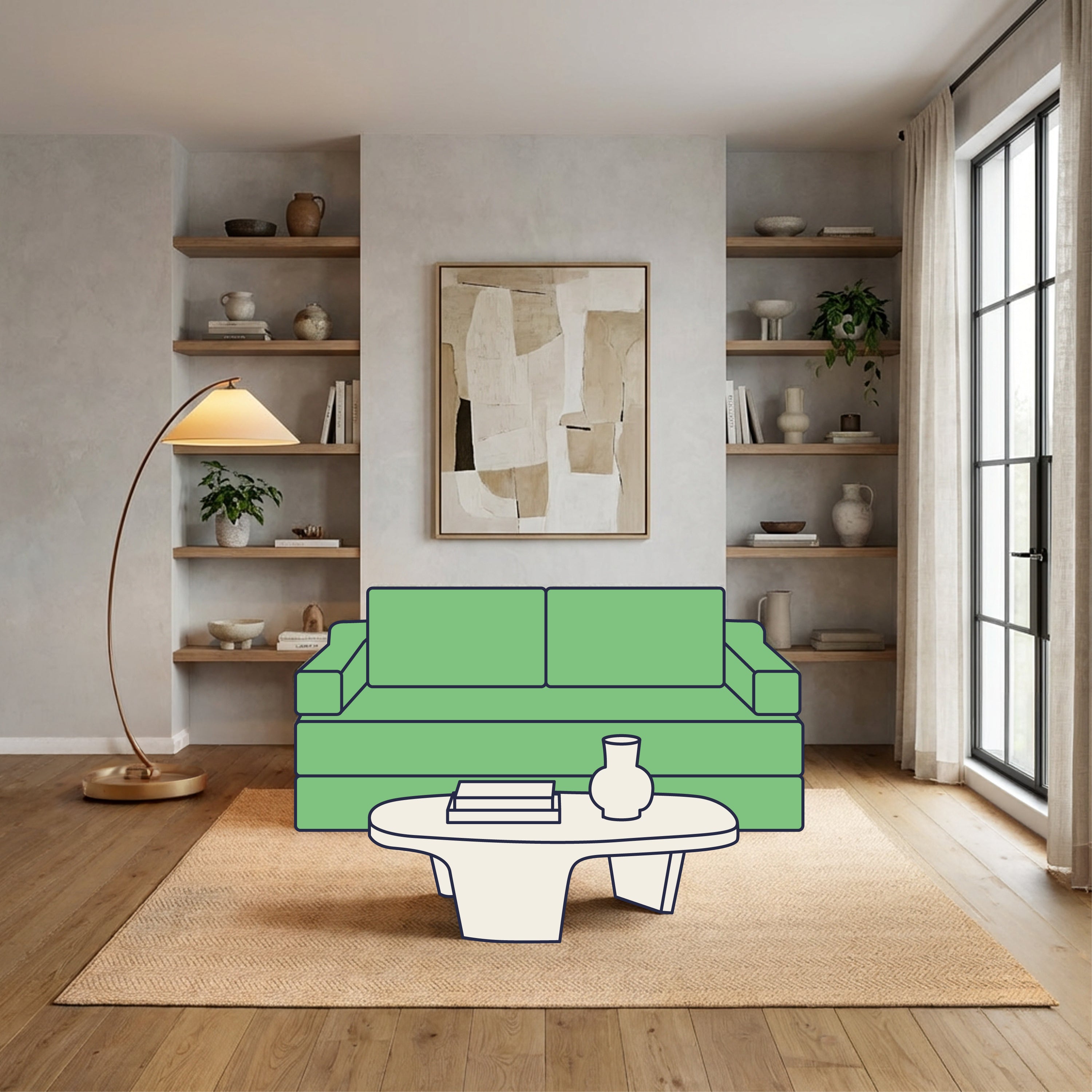 Objects Jute Rug